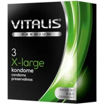 Презервативы увеличенного размера Vitalis Premium X-Large 3 шт
