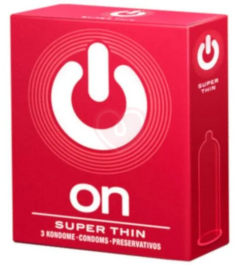 Супер тонкие презервативы On Super Thin 3 шт фото 1