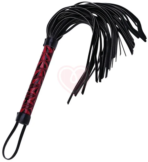 Флоггер с 3D эффектом Toyfa Theatre бордовый фото 1