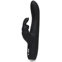 Вибратор со стимуляцией клитора '50 оттенков серого' Greedy Girl Slimline