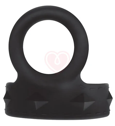 Двойное эрекционное кольцо Duo Snap Cock & Ball Ring фото 1