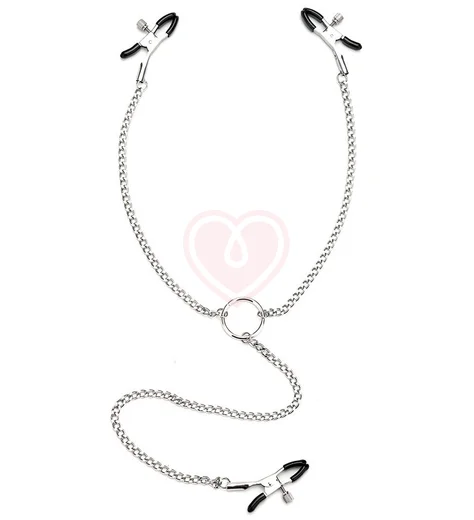 Зажимы на цепочке для клитора и сосков фото 1