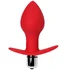 Анальная вибропробка ToDo Glam красная фото 1