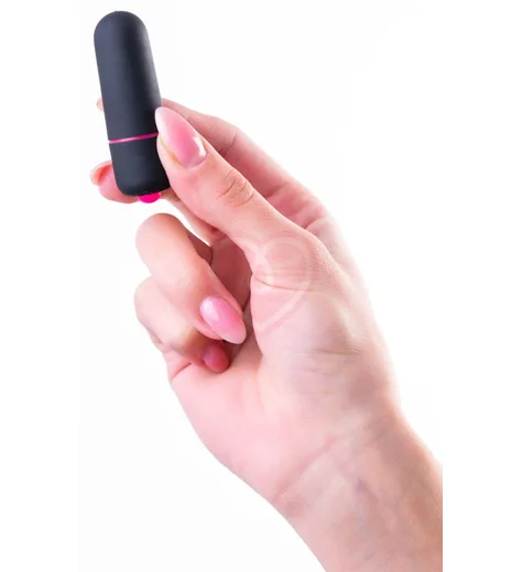 Вибропуля A-Toys Braz с 10 режимами чёрная фото 2