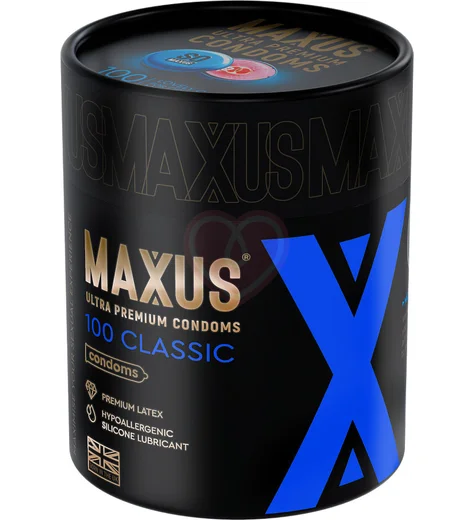 Классические презервативы Maxus Classic So Much Sex 100 шт с кейсом фото 1