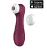 Вакуумный стимулятор с вибрацией и приложением Satisfyer Pro 2 Generation 3 бордовый фото 1