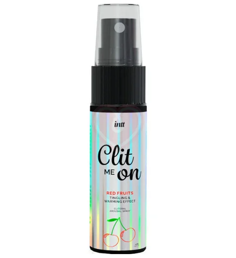 Возбуждающий спрей для клитора Intt Clit Me On Red fruits красные фрукты 12 мл фото 1