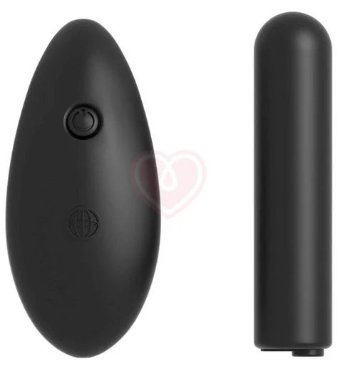 Клиторальный набор с вибратором и пультом Remote Control Vibrating Panties черный фото 1