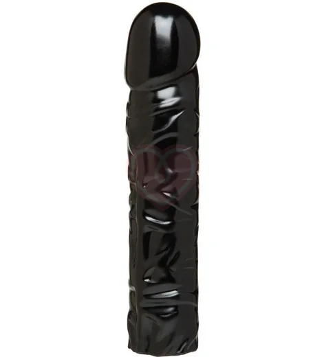 Насадка фаллоимитатор Vac-U-Lock CodeBlack Classic Dong 19 см черная фото 1