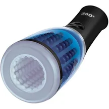 Мужской мастурбатор с ротацией Zolo 360