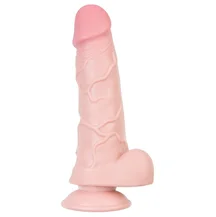 Реалистичный гнущийся фаллоимитатор на присоске My Babe My Dainty телесный 14 см