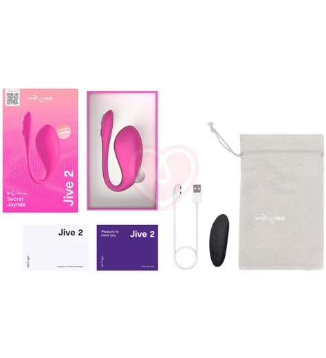 Вибратор We-Vibe Jive 2 с дистанционным управлением розовый фото 8