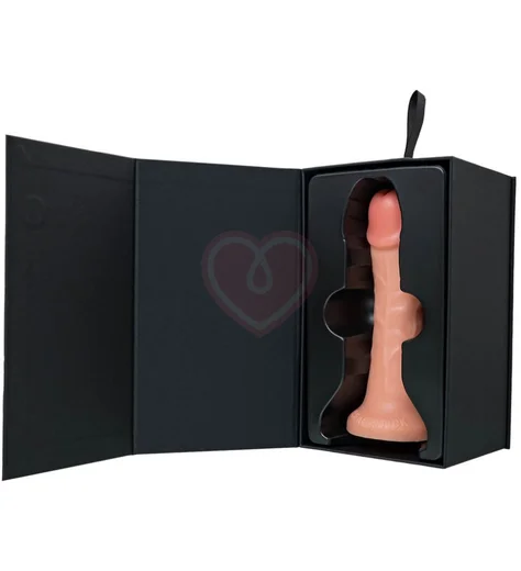 Реалистичный фаллоимитатор на присоске RealStick Caliber 20-4 телесный фото 5