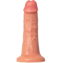 Реалистичный фаллоимитатор на присоске RealStick Caliber 20-5 телесный