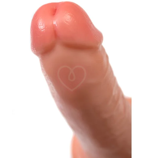 Реалистичный фаллоимитатор на присоске RealStick Caliber 20-5 телесный фото 7