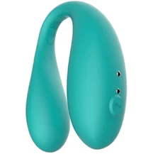 Вибратор для пар Amovibe Twin с управлением через приложение мятный