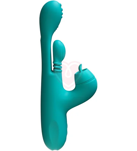 Вибратор кролик Amovibe Sensa Sway с вращением 360 градусов и насадками фото 1