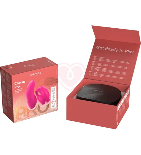 Вибратор для пар We-Vibe Chorus Pro с сенсорным пультом розовый фото 12