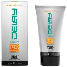 Крем Hot Rhino Long Power Delay для продления эрекции 50 мл