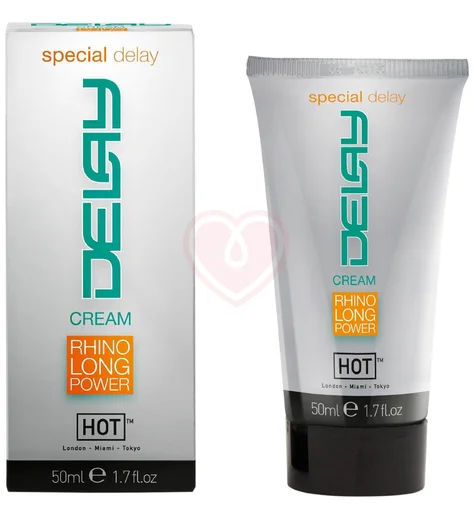 Крем Hot Rhino Long Power Delay для продления эрекции 50 мл фото 1