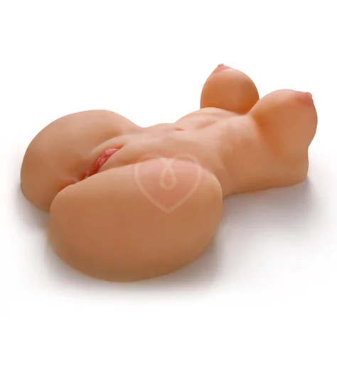 Большой мастурбатор тело с вагиной, анусом и грудью Pipedream Fuck Me Silly 2 фото 1