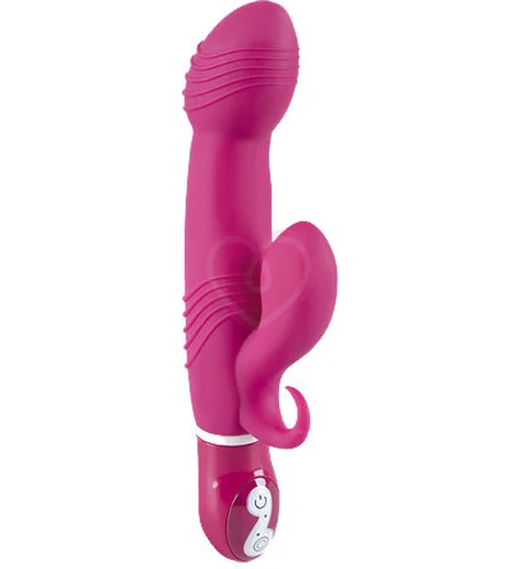 Вибратор со стимулятором клитора и точки G Close2You Flores Piccolo розовый фото 1