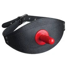 Страпон-бондаж на бедро чёрный