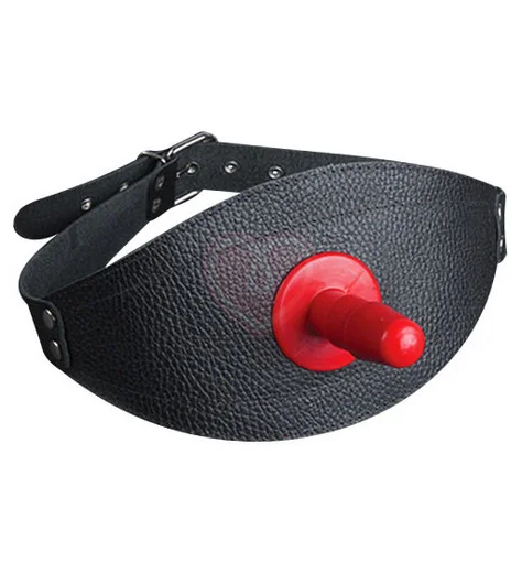 Страпон-бондаж на бедро чёрный фото 1