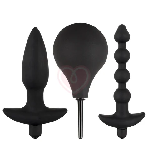 Набор анальных игрушек Black Velvets Sex Kit фото 1
