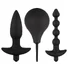 Набор анальных игрушек Black Velvets Sex Kit фото 1