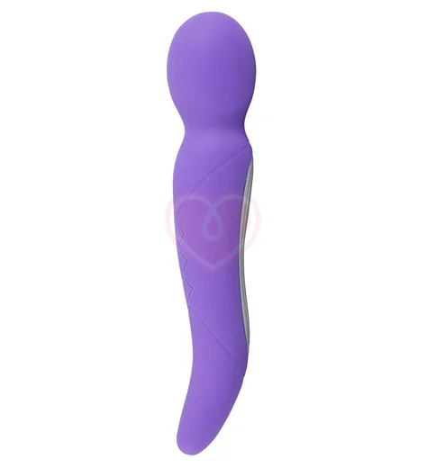Массажёр вибратор Smile Dual Motor фиолетовый фото 1