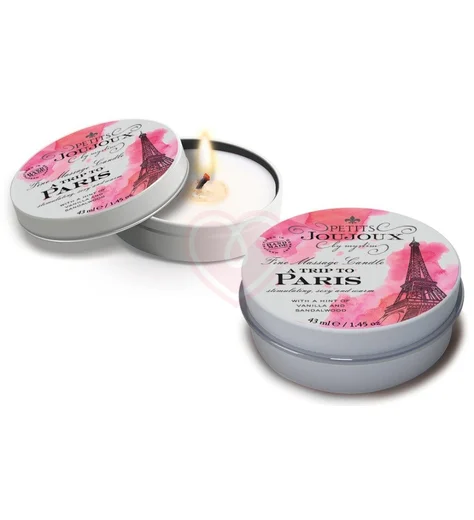 Массажная свеча Mystim Petits Joujoux Paris Ваниль и сандал 43 мл фото 1