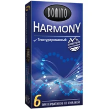 Текстурированные презервативы Domino Harmony 6 шт
