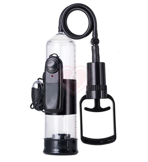 Вакуумная вибропомпа с пультом ToyFa A-Toys 22 см чёрная фото 1