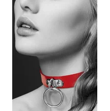 Чокер с кольцом Bijoux Pour Toi красный