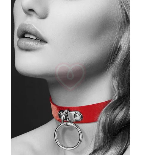 Чокер с кольцом Bijoux Pour Toi красный фото 1