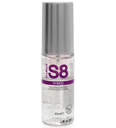 Лубрикант на водно-силиконовой основе Stimul8 Hybrid 50 мл фото 1