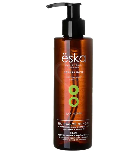 Натуральная съедобная смазка на водной основе Ёska Летняя ночь 200 мл фото 1