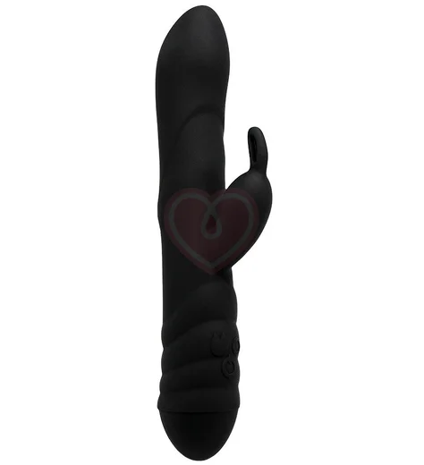 Вибратор Adrien Lastic Twister с ротатацией и клиторальным стимулятором фото 1