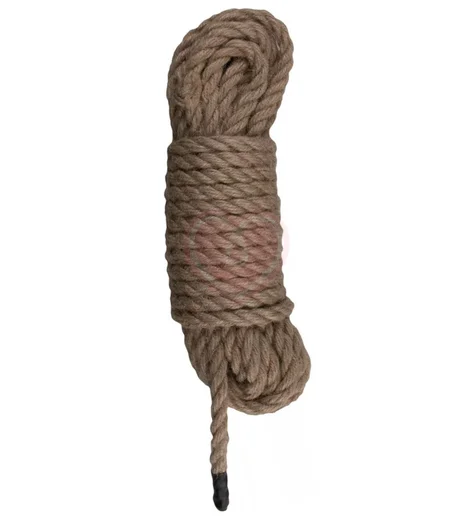 Пеньковая верёвка для бондажа Hemp Bondage Rope 5 метров фото 1