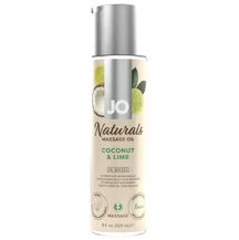 Ароматное массажное масло System Jo Naturals Coconut & Lime кокос и лайм 120 мл