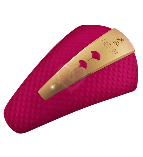 Мини-вибратор Shunga OBI малиновый фото 5