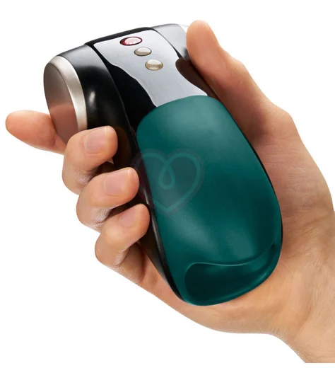 Мужской вибратор-мастурбатор Fun Factory Cobra Libre II чёрно-зелёный фото 2