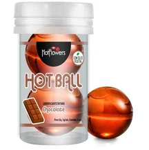 Масляный лубрикант в шариках Hot Ball Aromatic Шоколад