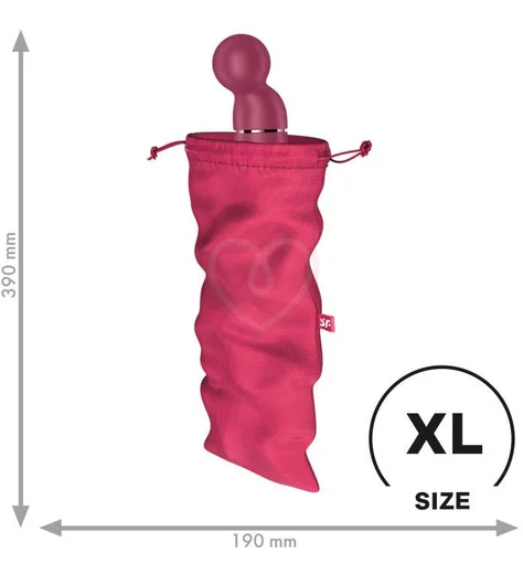 Мешочек для хранения вибратора Satisfyer Treasure Bag XL розовый фото 1