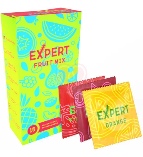 Презервативы с фруктовым ароматом Expert Fruit Mix 15 шт фото 2