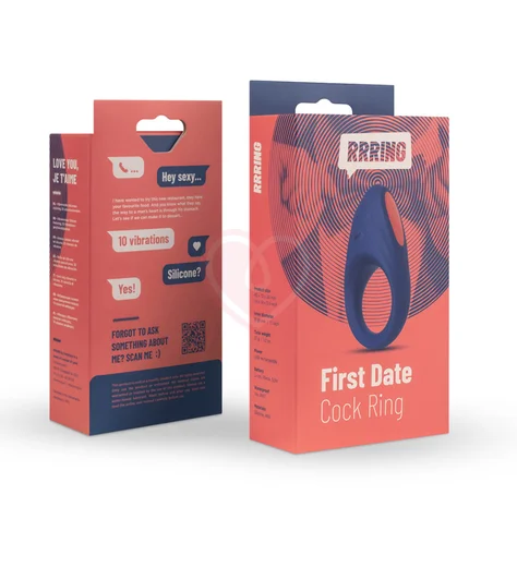 Эрекционное кольцо с вибрацией Rrring First Date фото 4
