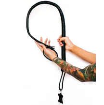 Кнут Scandal из натуральной кожи чёрный