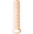 Насадка удлинитель с двусторонним рельефом Homme Long для 9-12 см телесная фото 1