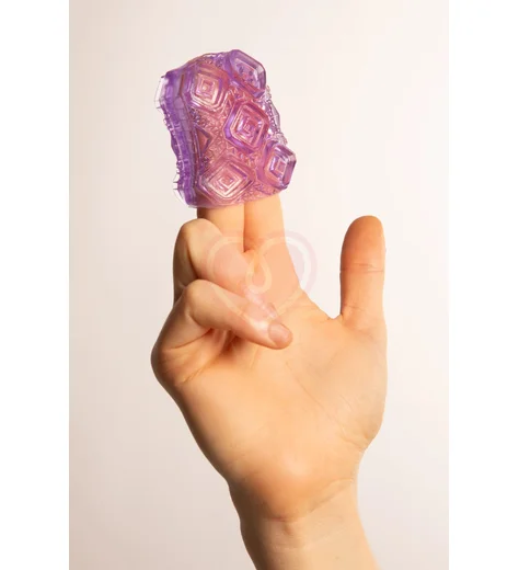 Мини мастурбатор Tenga Uni Amethyst фиолетовый фото 9